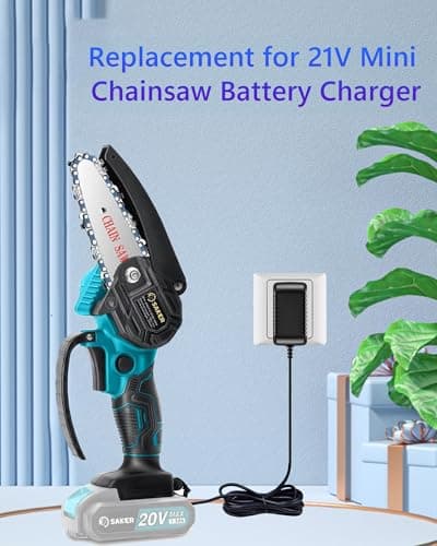 21V 2A Lithium Battery Charger for Mini Chainsaw and Power Tools AC Adapter