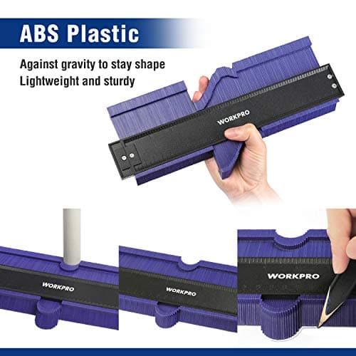WORKPRO 10" Plastic Angle Measuring Tool Combo Kit