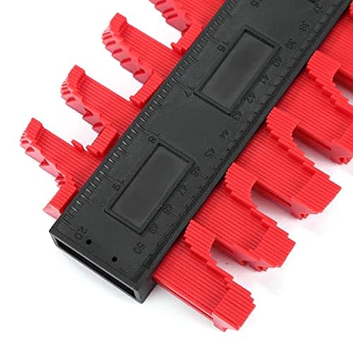 Saker Precise Contour Gauge Tool for Irregular Shape Copying and Handyman Ruler