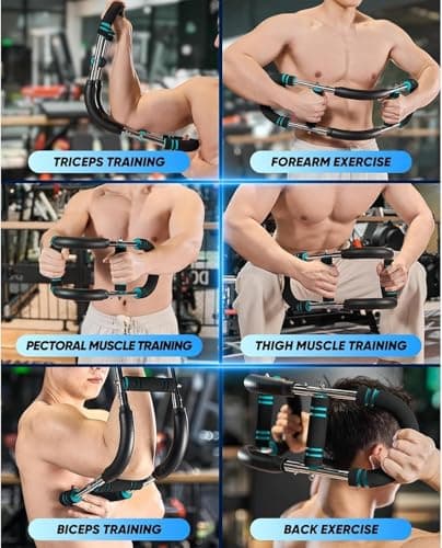 Saker Twister Arm Trainer, 40-100lb Adjustable Chest Workout Equipment