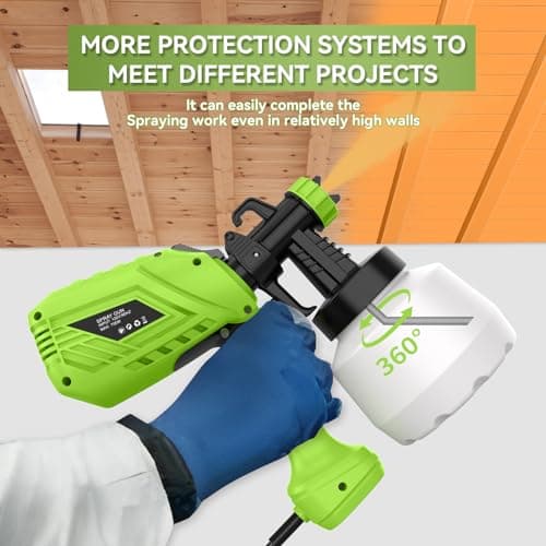 AZZUNO 700W HVLP Paint Sprayer for Furniture & DIY Projects