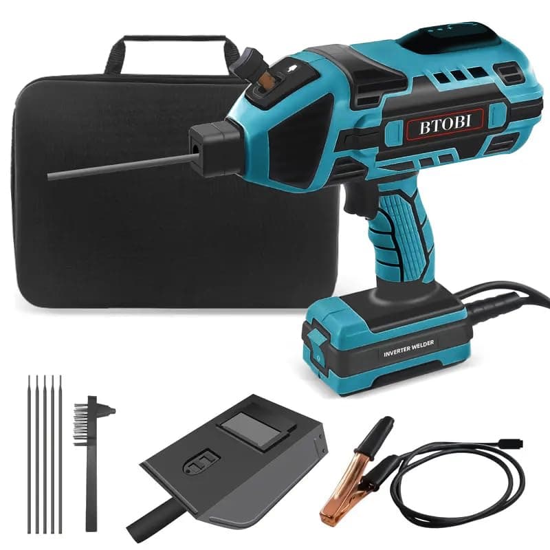 BTOBI 110V Portable IGBT ARC Welder Machine, 6 Current Adjustments