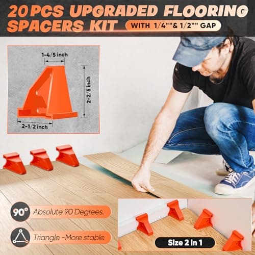 Saker 65-Piece Wood Flooring Installation Kit