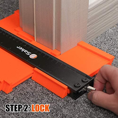 Saker Contour Duplication Gauge (Orange) & Profile Tool (Black)