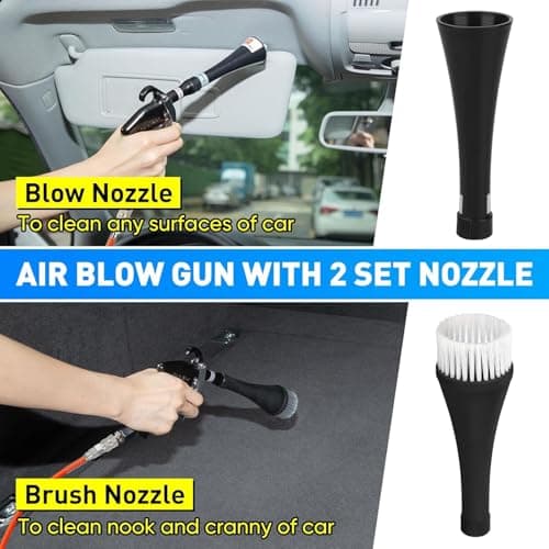Saker Sakerplus Tornado Dry Cleaning Gun for Car Detailing
