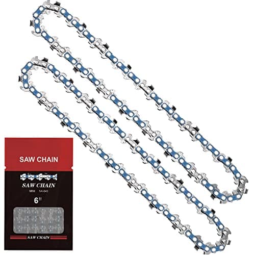 Saker 6 Inch Mini Electric Chainsaw & Chain Replacement, 2 Pcs