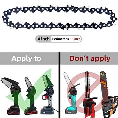 4 Inch Mini Chainsaw Chain Set