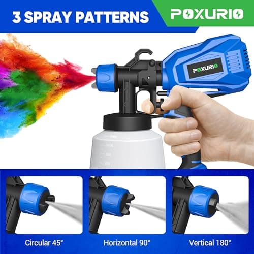 900W Electric 5-Nozzle Paint Sprayer for House and Car Painting
