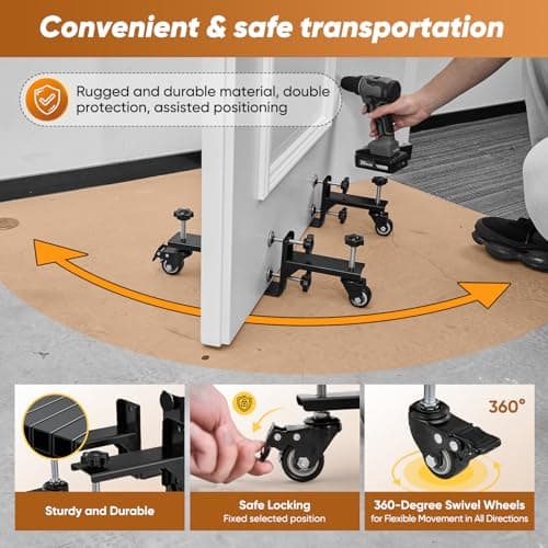 2025 Saker Heavy-Duty Door Installation Dolly & Tools Kit