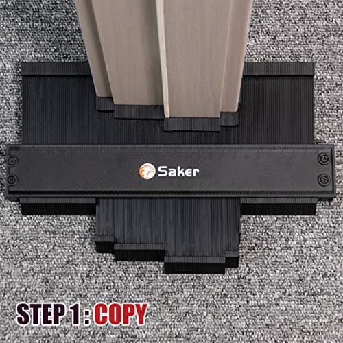 Saker 10 Inch Multi-function Scribing & Contour Gauge Tool