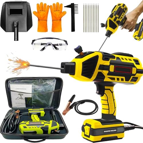 Saker 6 Gear 20-120A 110V Portable Inverter Welder for 1/16" to 1/8" Rods (Grey)