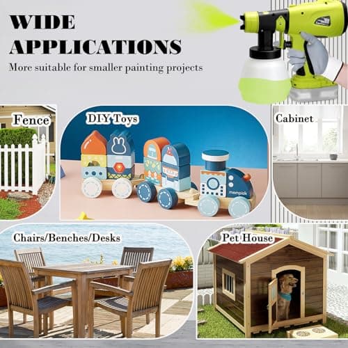 Ryobi 18V Cordless Paint Sprayer 1000ML Handheld HVLP Paint Gun