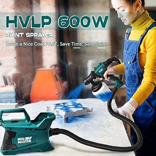 NEU MASTER 600W HVLP Electric Paint Sprayer for House Painting