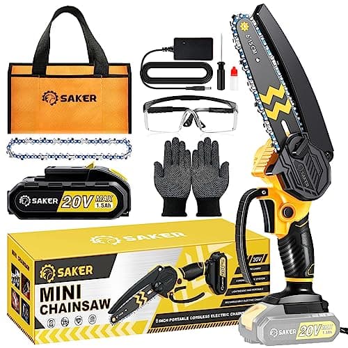 Saker Mini Chainsaw Cordless