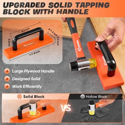 Saker 65-Piece Wood Flooring Installation Kit