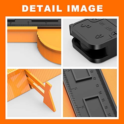 Contour Gauge with Lock, 2 Pack Duplicator Tool - Cool Gadgets for Men