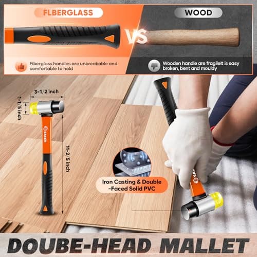 Saker 65-Piece Wood Flooring Installation Kit
