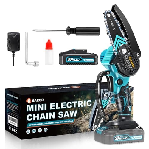 Saker Mini Chainsaw Cordless