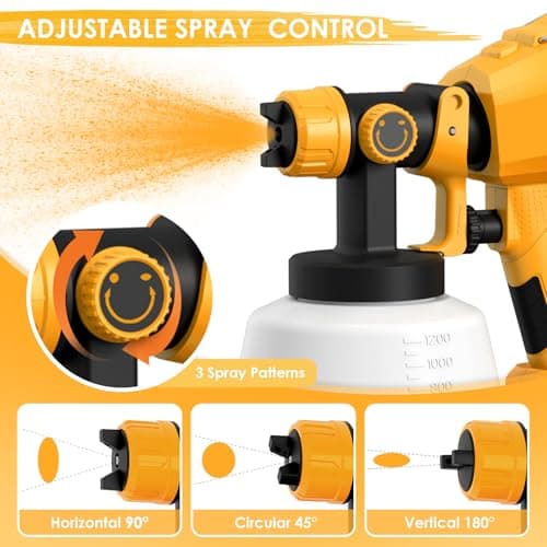 Dewalt 20V MAX Cordless Paint Sprayer High Capacity Easy Clean for House Painting