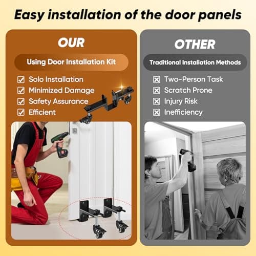 2025 Saker Heavy-Duty Door Installation Dolly & Tools Kit