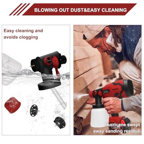 Milwaukee 18V Cordless Paint Sprayer for Home and Furniture (Battery NOT Included)