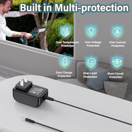 Saker Mini Chainsaw Power Cord Adapter, Compatible with SK1804D UL