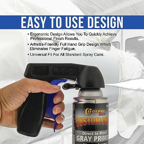 Aerosol Trigger Handle for Spray Cans - Universal Fit, Reusable, Full Comfort Hand Grip