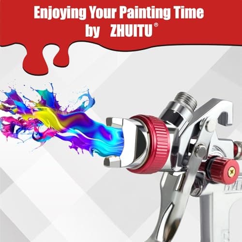 HVLP Air Spray Gun Kit for Car and Furniture Painting
