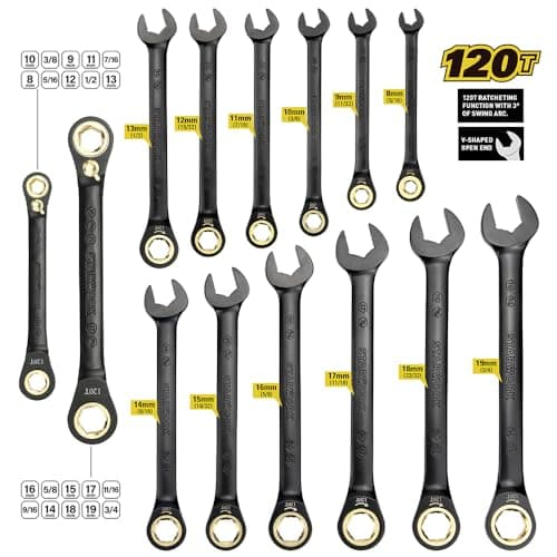 TRUE MECHANIC 306-Piece Automotive Tool Set, Comprehensive Mechanics Kit