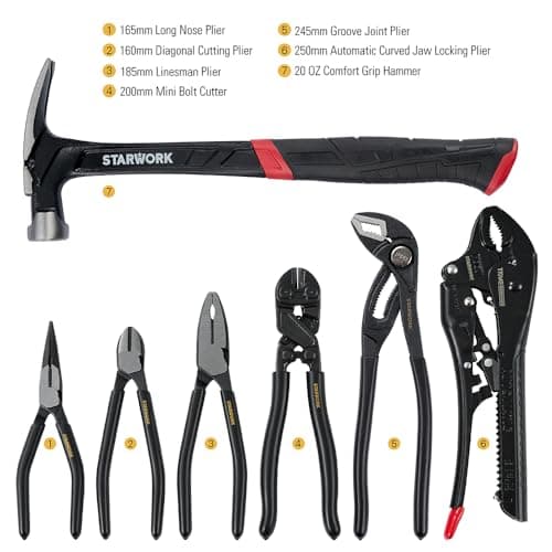 TRUE MECHANIC 306-Piece Automotive Tool Set, Comprehensive Mechanics Kit