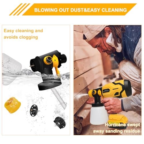 DEWALT 20V Max Cordless Paint Sprayer for Home Interior and Furniture (156AD-1)