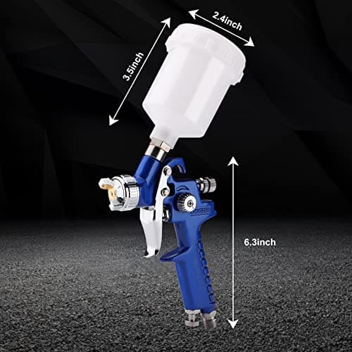 Auto Detailing Spray Gun 0.8mm Nozzle 125CC Spot Repair