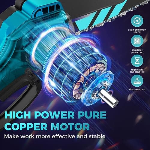 Saker 6 Inch Portable Cordless Electric Chainsaw