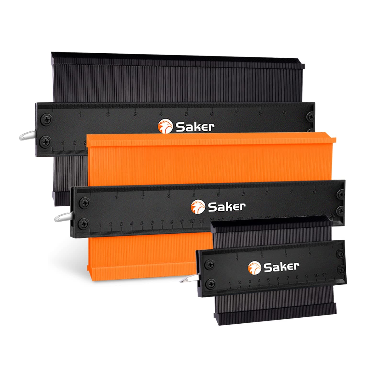 Saker 10 inch Lock Contour Gauge & Profile Tool