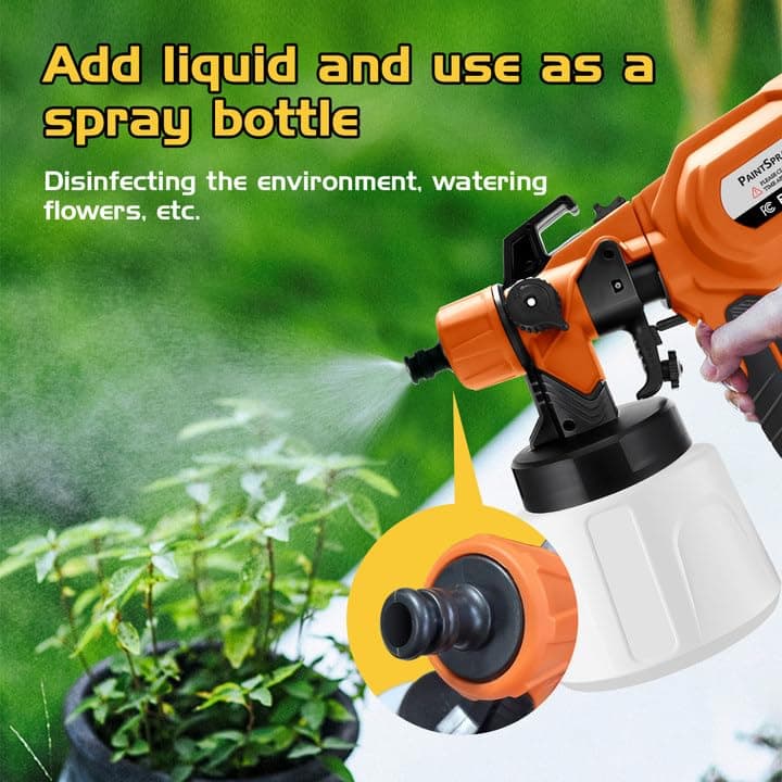 DEWALT 20V Max Battery Paint Sprayer, Cordless House & Garden_paint Gun