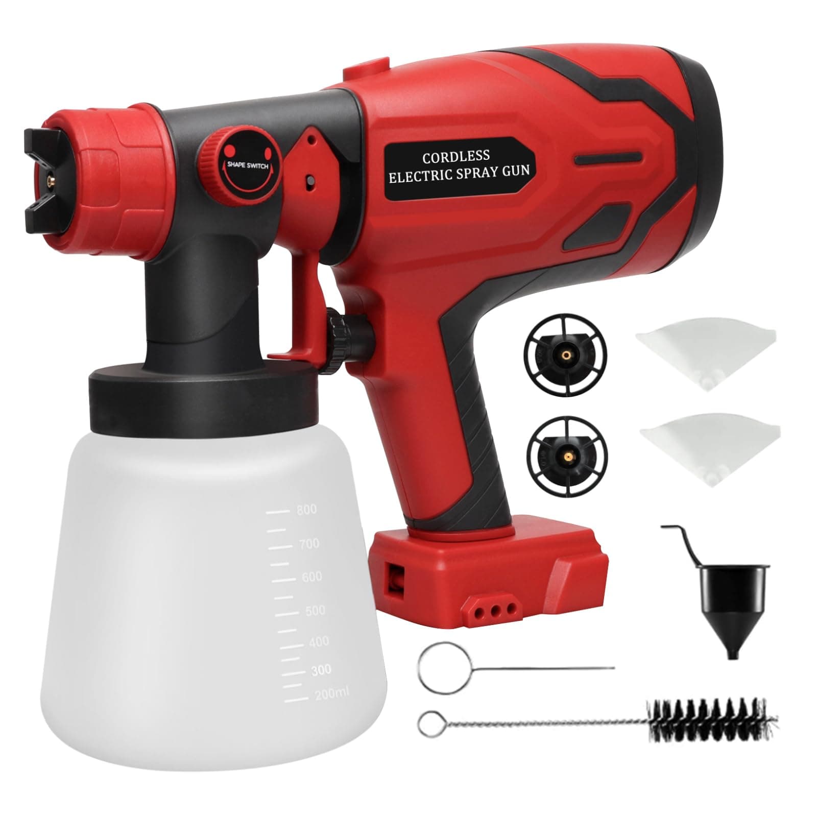Milwaukee 18V Cordless Paint Sprayer for Home and Furniture (Battery NOT Included)