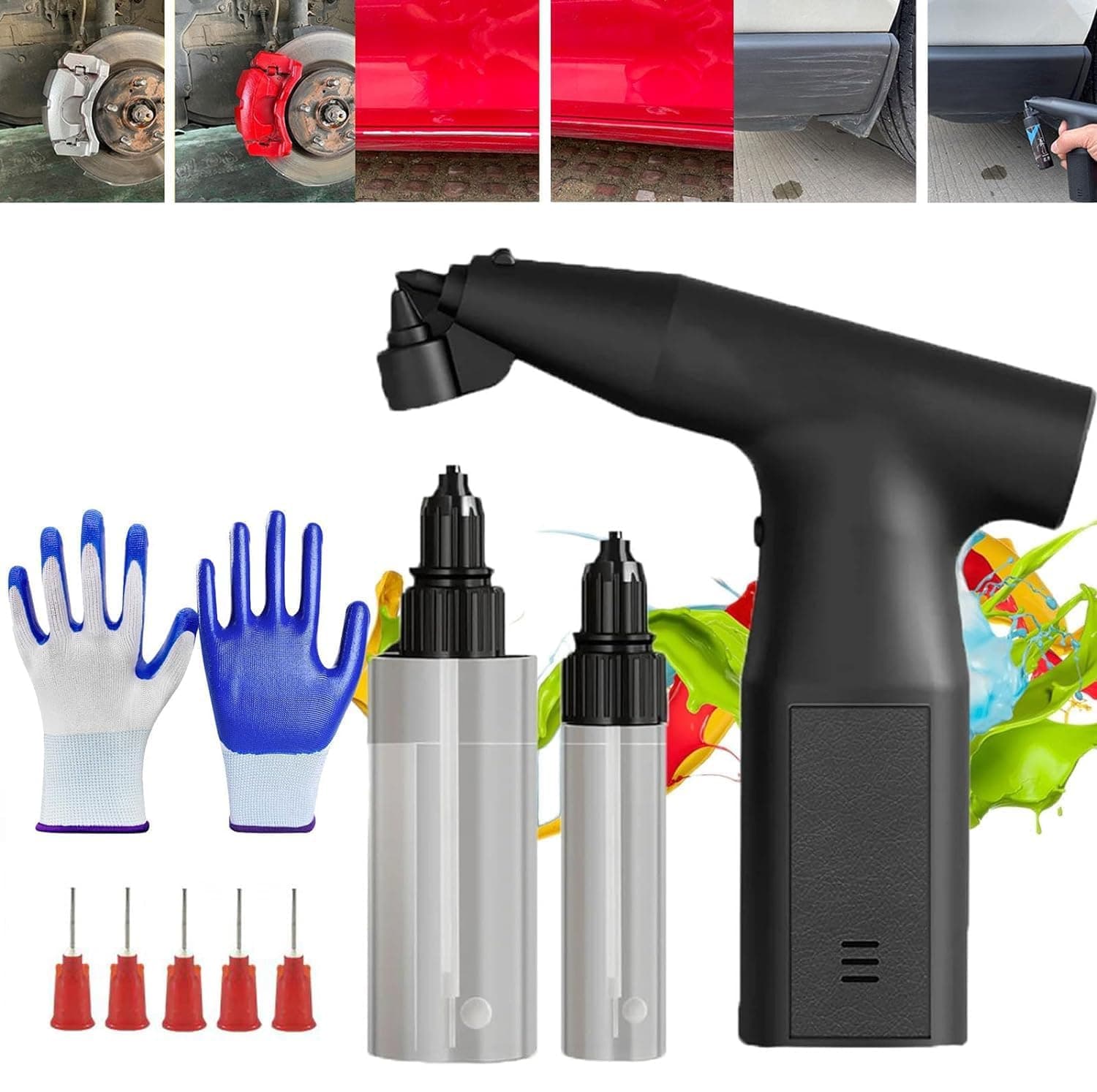 Cordless Electric Paint Gun for Vehicles and Home Use