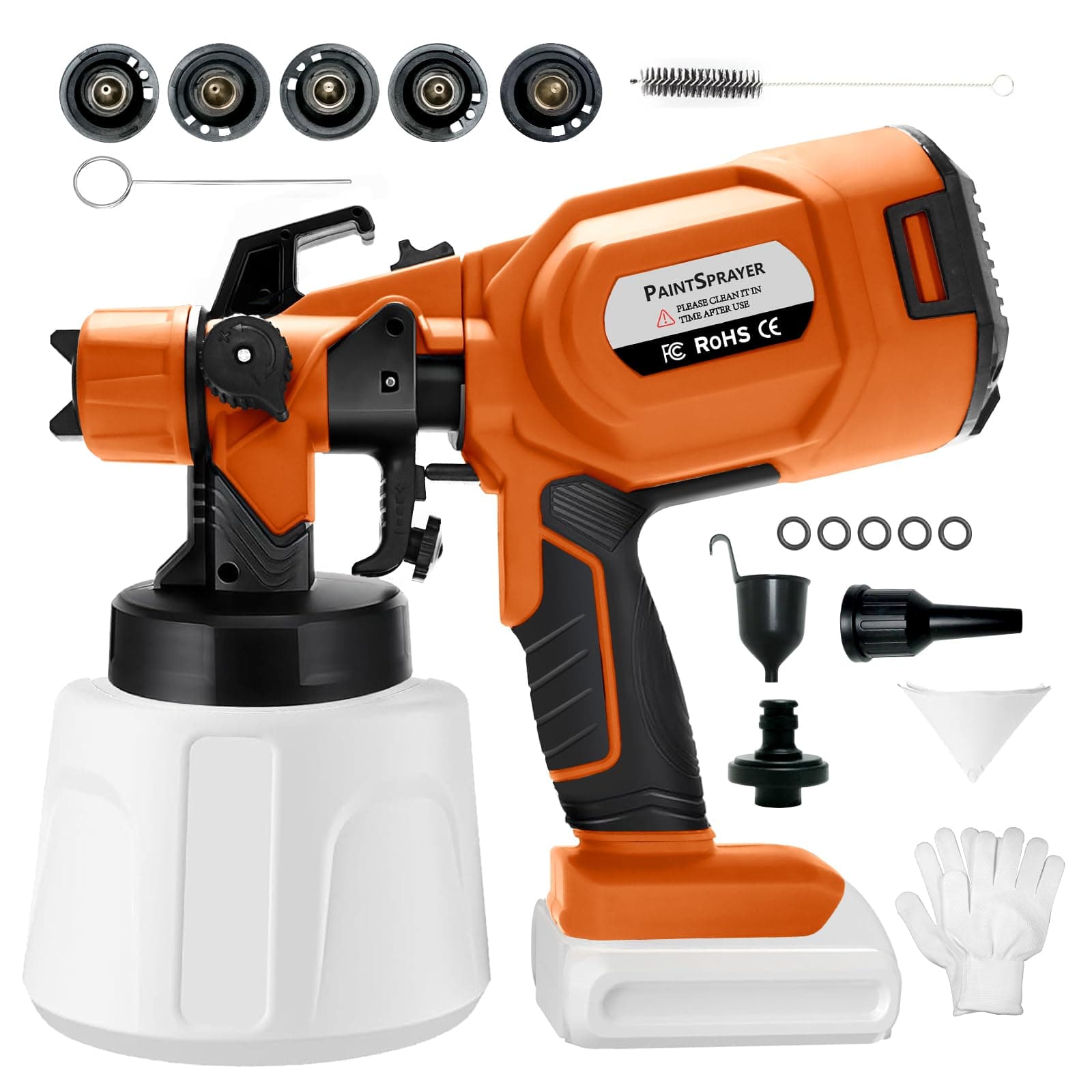DEWALT 20V Max Battery Paint Sprayer, Cordless House & Garden_paint Gun