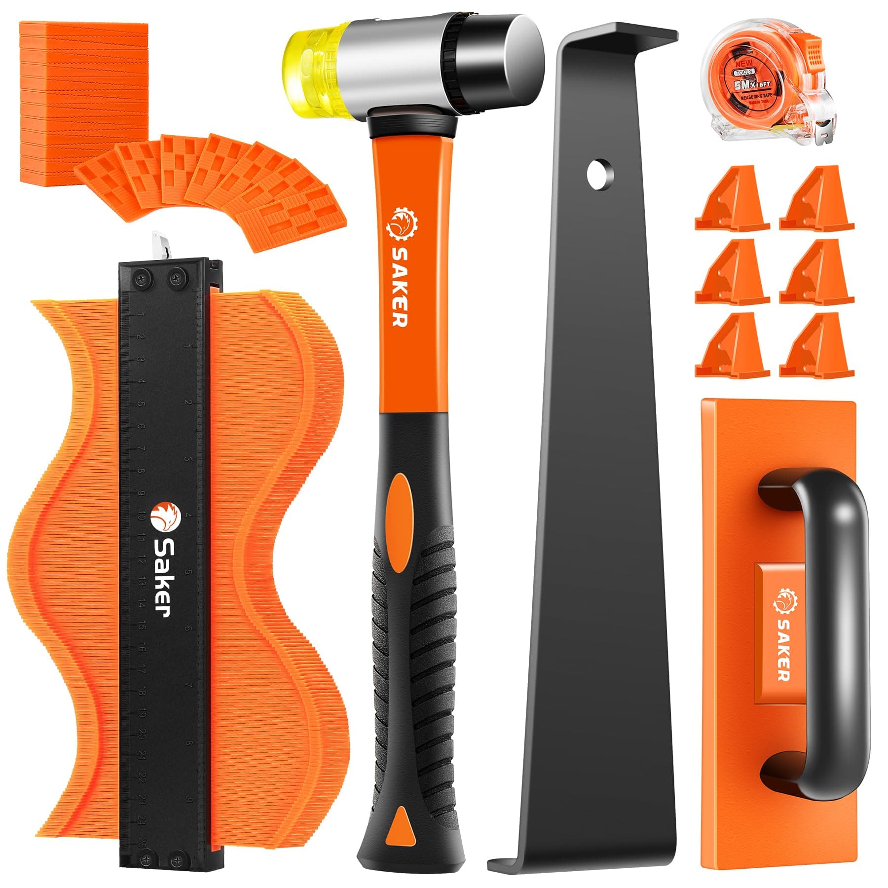 Saker 65-Piece Wood Flooring Installation Kit